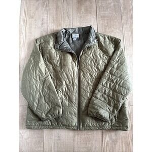 Ducks Unlimited Quilted Jacket Women's‎ XXL Lightweight Coat Puffer Army Green